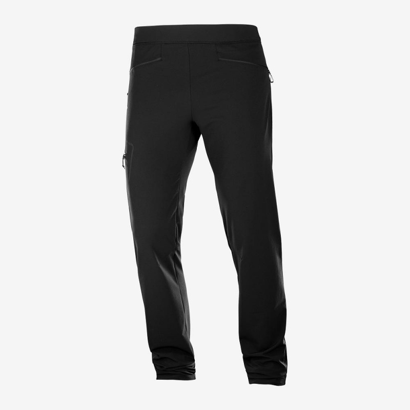 Salomon Wayfarer As Tapered M Hose Herren Schwarz | 69370-ZKTW