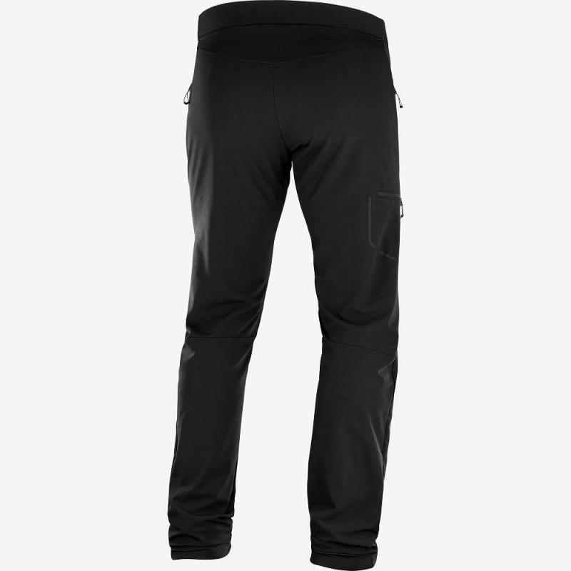 Salomon Wayfarer As Tapered M Hose Herren Schwarz | 69370-ZKTW