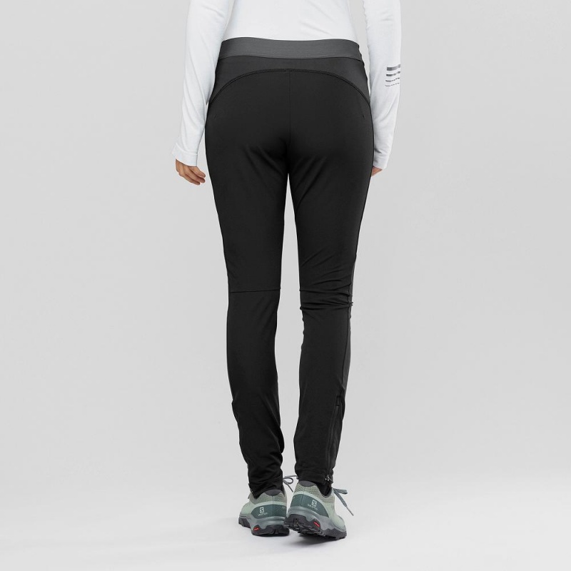 Salomon Wayfarer As Tight W Strumpfhose Damen Schwarz | 64795-RVPL