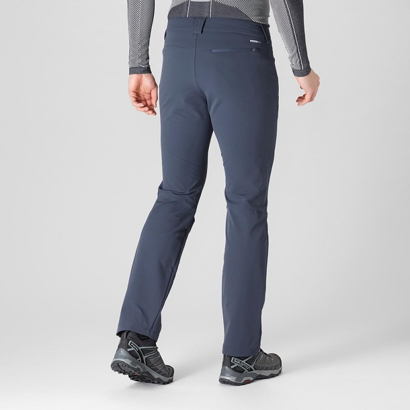 Salomon Wayfarer Warm Gerade Hose Herren Navy | 78029-SFJP