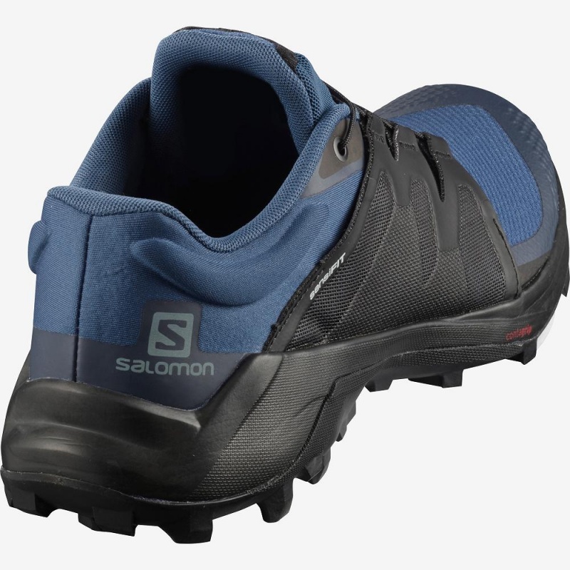 Salomon Wildcross Trailrunning Schuhe Herren Navy | 10356-ZDLG