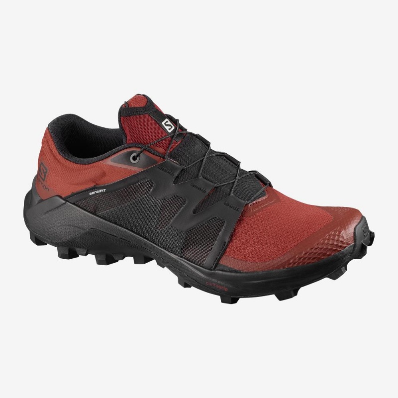 Salomon Wildcross Trailrunning Schuhe Herren Rot | 61234-MCBI