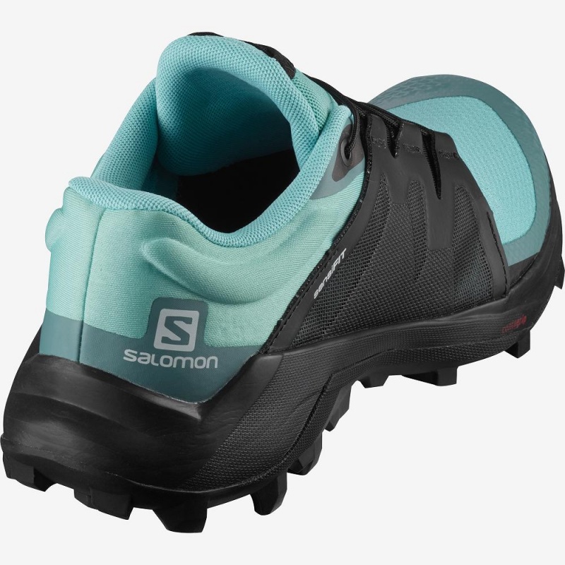 Salomon Wildcross W Trailrunning Schuhe Damen Grün | 07683-HDEJ