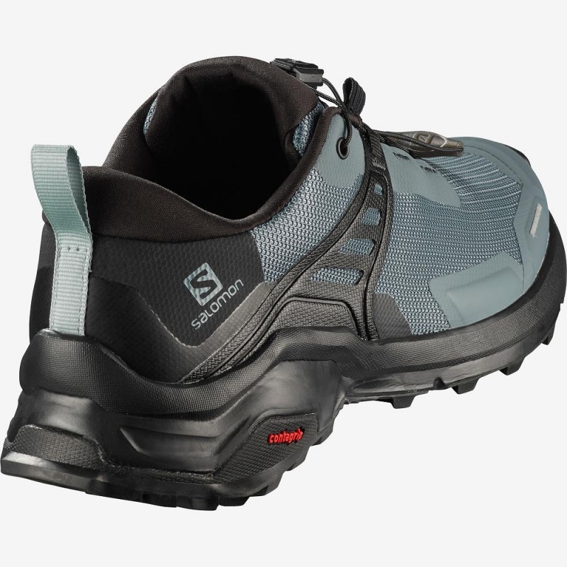 Salomon X Raise Trekking Damen Blau | 43675-ELHZ