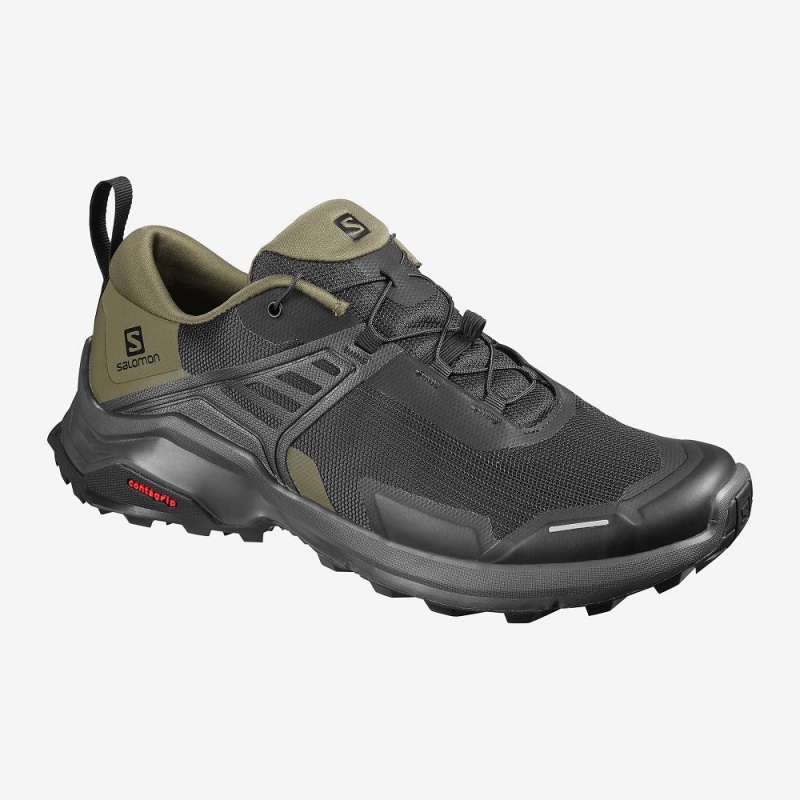 Salomon X Raise Trekking Herren Schwarz | 35679-ONXM