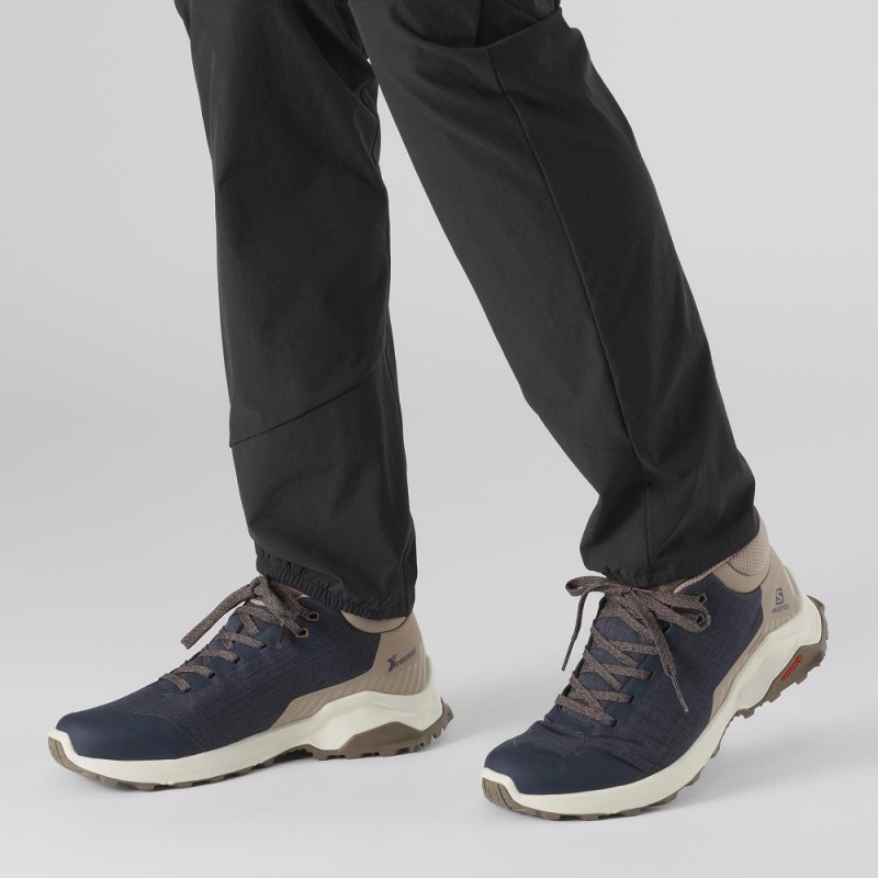 Salomon X Reveal Chukka Climasalomon Wasserdichte Winterstiefel Herren Navy | 89657-CLNH