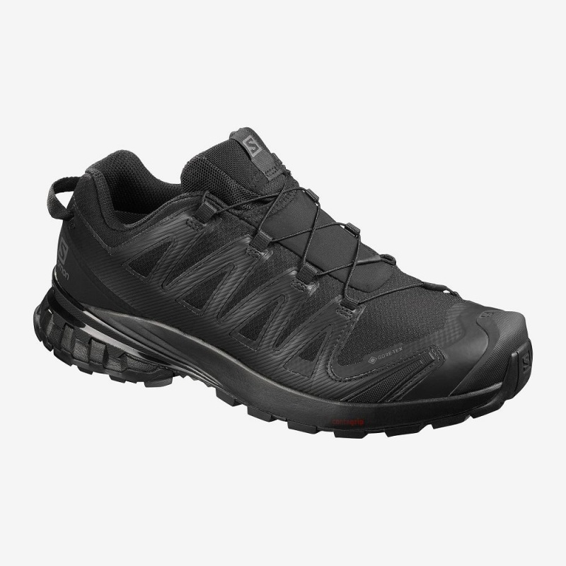 Salomon Xa Pro 3D V8 Gore-Tex Trailrunning Schuhe Herren Schwarz | 23759-DTON