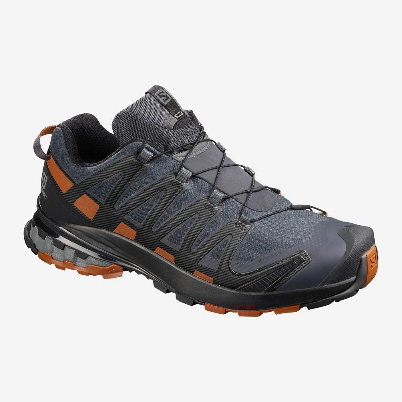 Salomon Xa Pro 3D V8 Gore-Tex Weite Trailrunning Schuhe Herren Gray | 51863-UBDM