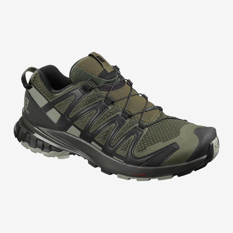 Salomon Xa Pro 3D V8 Trailrunning Schuhe Herren Grün | 27650-IKMV