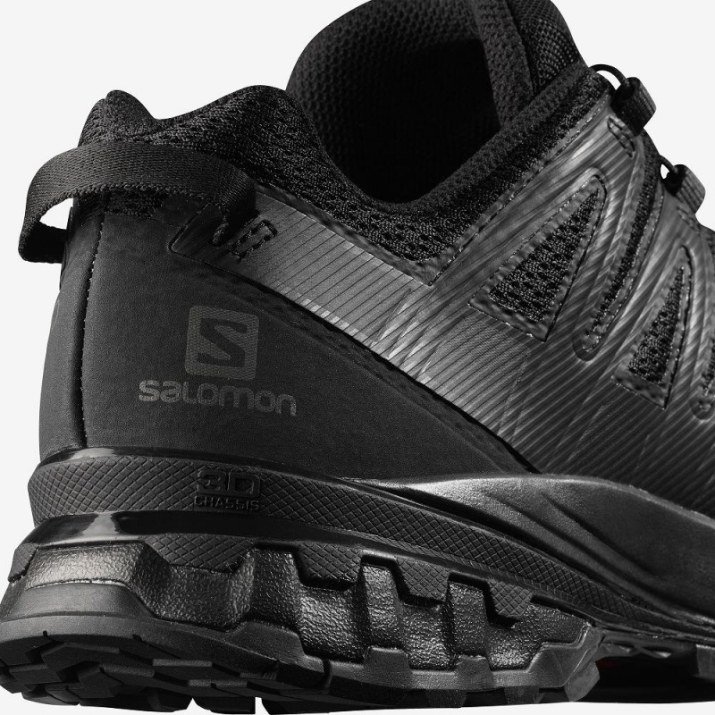 Salomon Xa Pro 3D V8 Weite Trailrunning Schuhe Herren Schwarz | 82195-YUJQ